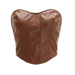 Brown Corset Top